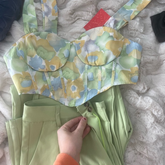 Trouser and corset set - Picture 1 of 7